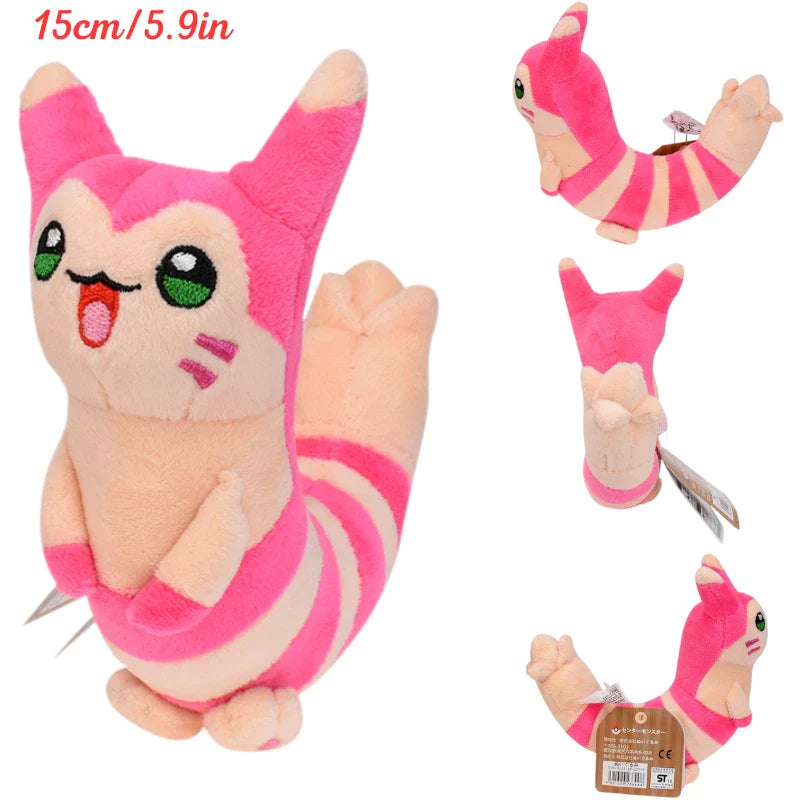 Pokemon Plush Toys Set – Soft Cubone, Palafin, Tinkatink, Grafaiai, Beedrill, Charcadet, Gengar & Duskull Dolls Birthday Gifts