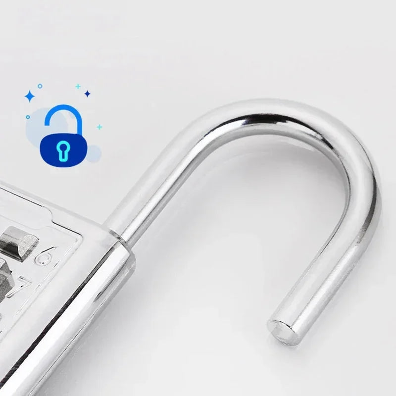 8-Digit Combination Padlock – Waterproof Zinc Alloy Travel Luggage & Outdoor Anti-Theft Smart Lock
