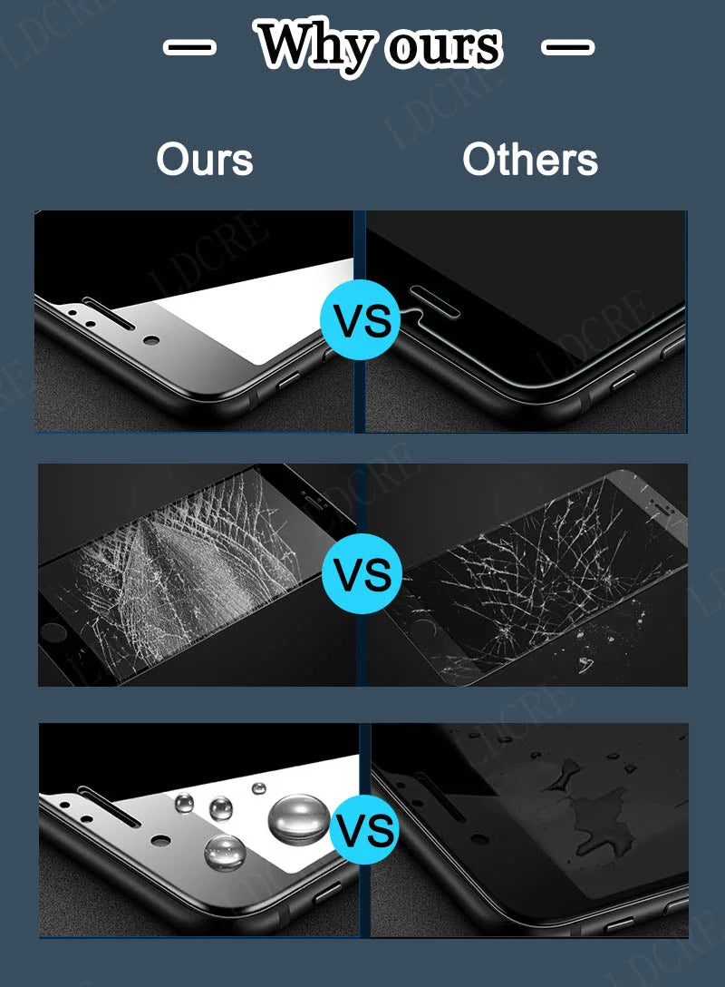 4 Pack Samsung Galaxy A52 Screen Protector – 9H Tempered Glass Full Cover with Strong Adhesive
