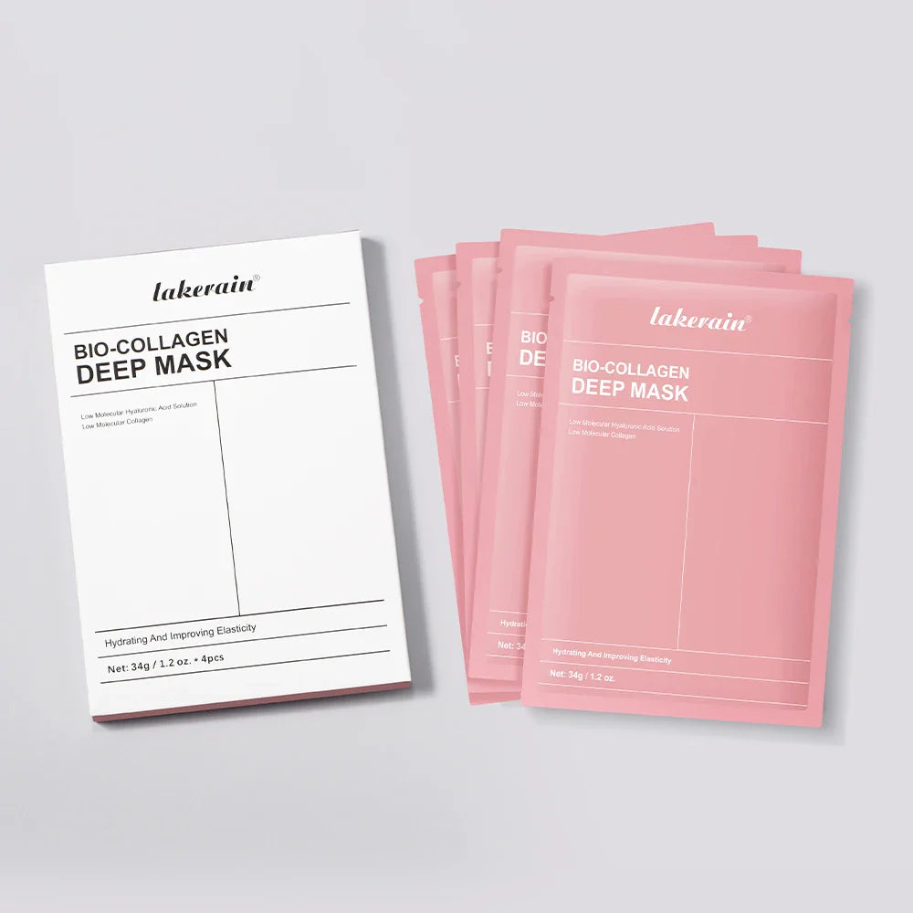 Bio-Collagen Deep Hydrating Hydrogel Mask – Overnight Collagen Mask for Firming & Pore Minimizing