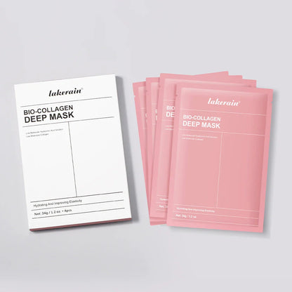 Bio-Collagen Deep Hydrating Hydrogel Mask – Overnight Collagen Mask for Firming & Pore Minimizing