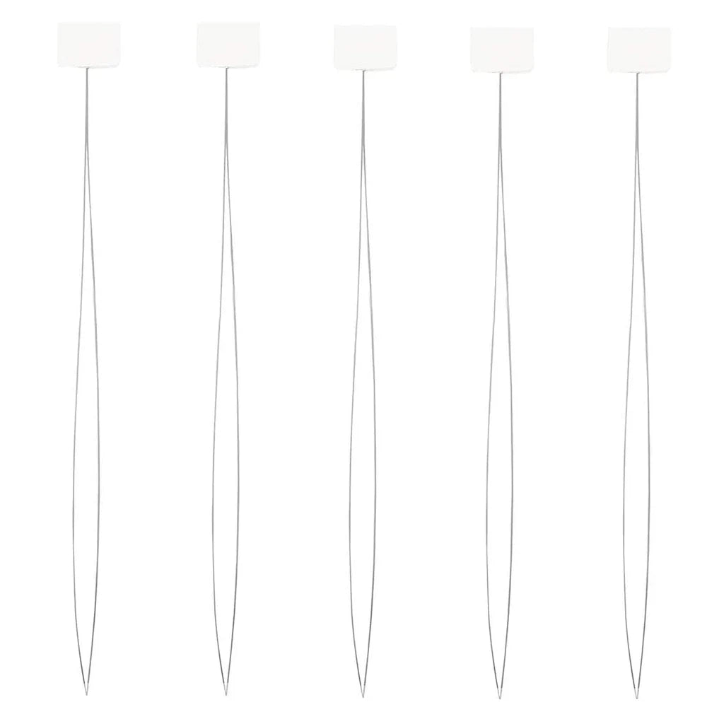 5/10PCS Stainless Steel Long Needle Threaders – Cross Stitch Sewing Tools for Embroidery Floss and DIY Hand Crafts
