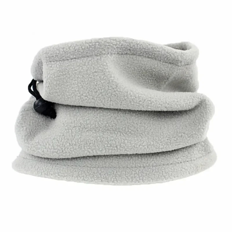 Fleece Warm Winter Windproof Neck Tube Scarf - Men Women Bandana Mask Half Face Cover for Cycling Ski Sport Camping Hiking