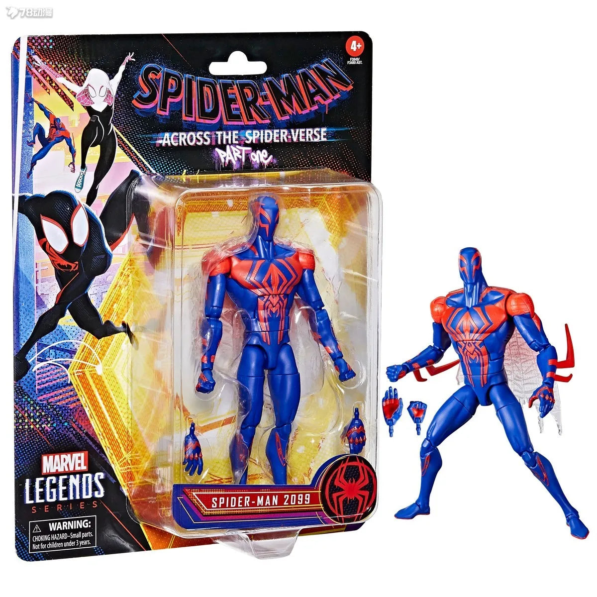 Hasbro Spider-Man 2099 Miguel O’Hara Action Figure — Legends Venom & Deadpool, Change Face Statue Model Doll Toy Gift for Kids