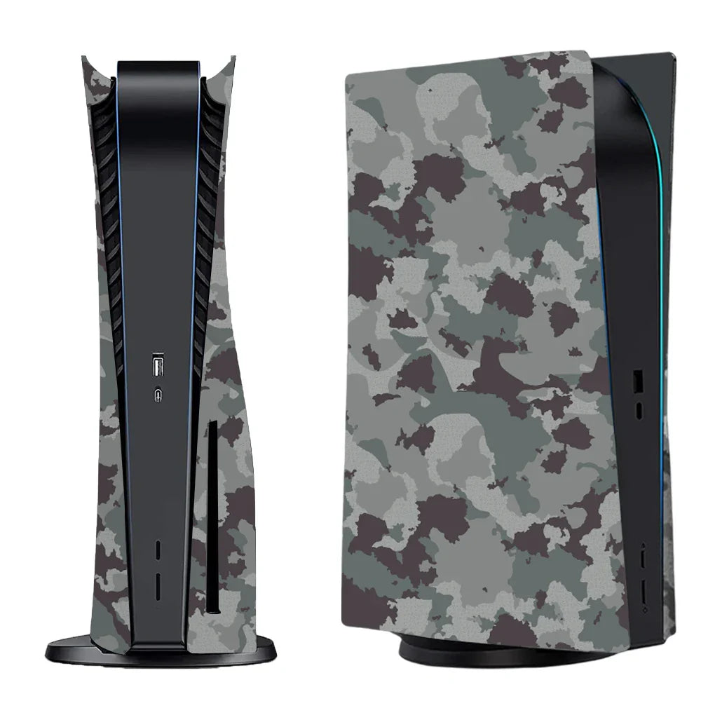 PS5 Disc Edition Console Faceplate Cover – Replacement Backplate Protective Shell Skin for PlayStation 5