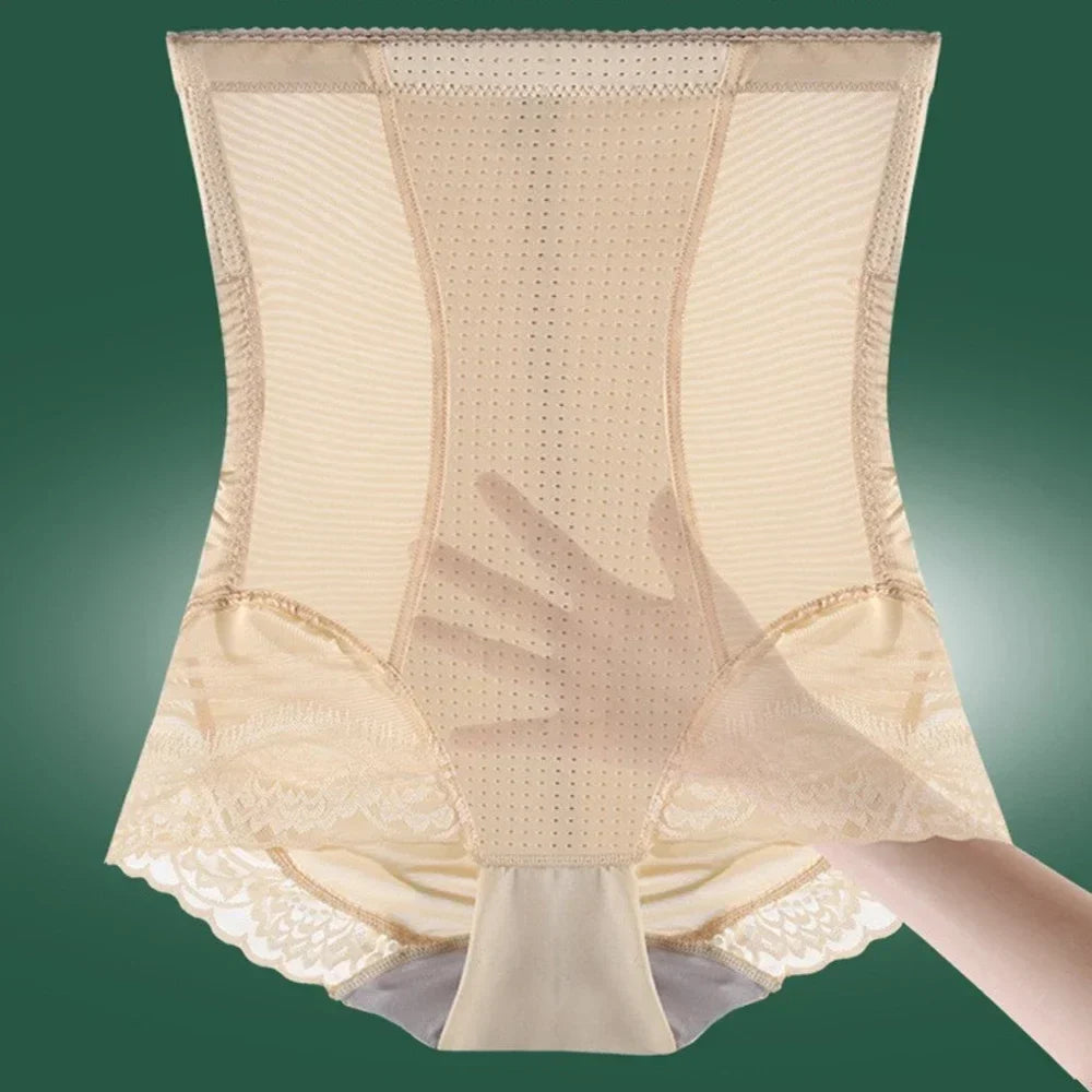 Women’s High Waist Shapewear Shorts – Tummy Control Body Shaper with Slimming Spandex Compression