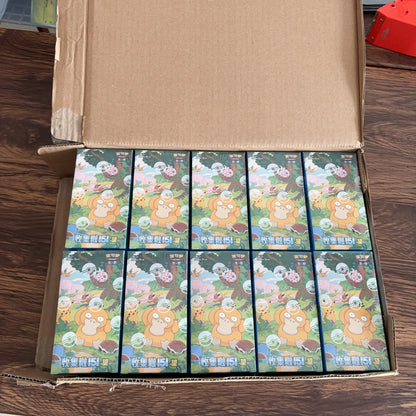 Pokémon TCG Chinese 151 Collectible Cards - Ponyta & Gengar Game Cards Blind Box Toy