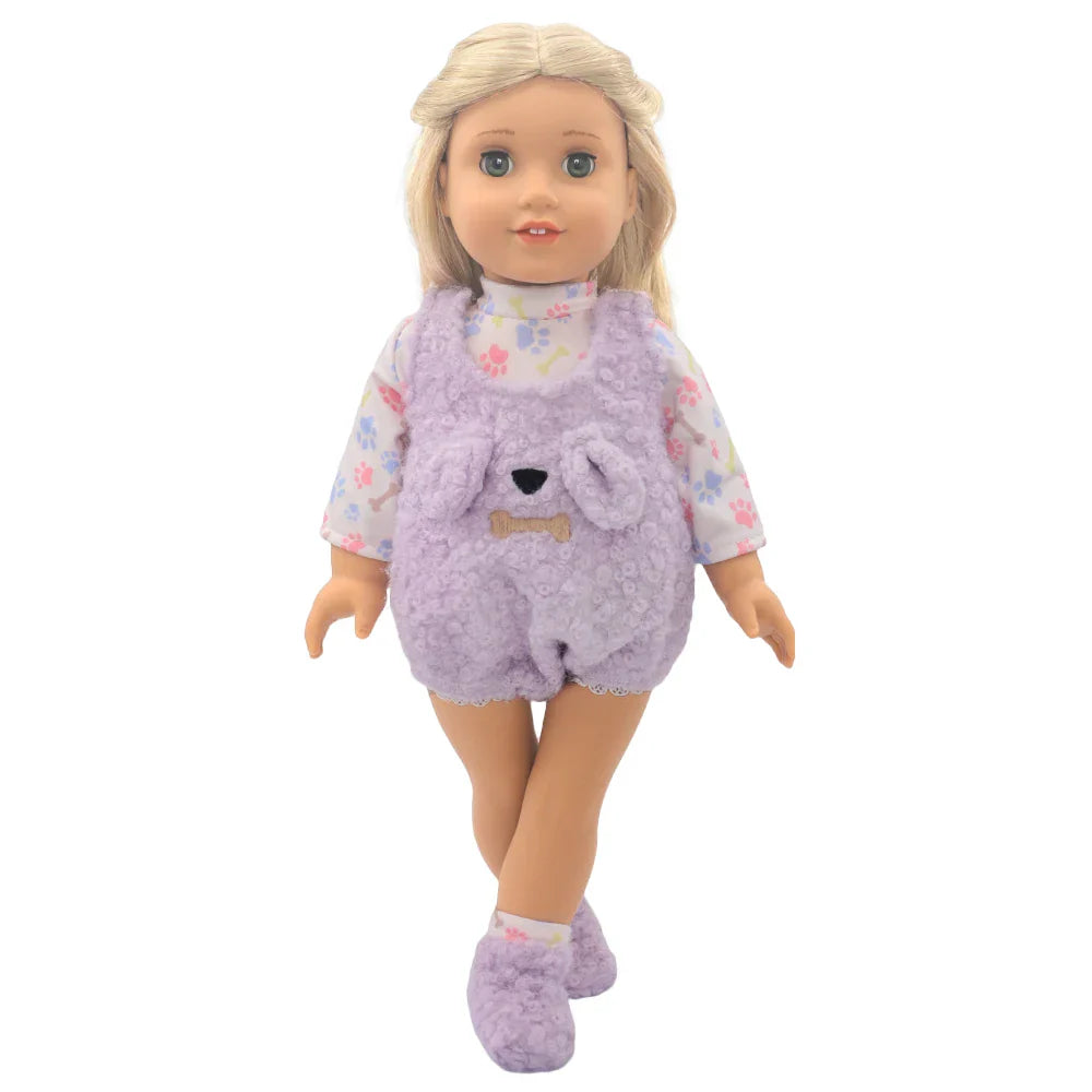 Baby Born Doll Clothes Set – Cute Jumpers, Rompers & Shoes for 13-18 Inch Newborn Dolls, Festival & Birthday Gift