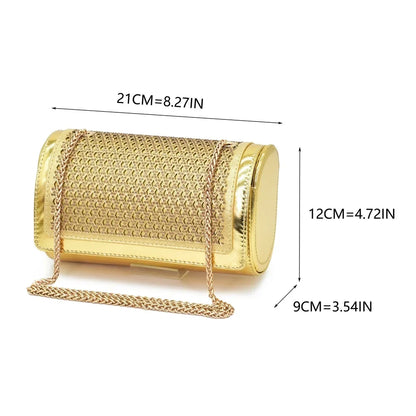 Women's Rhinestone Heeled Shoe & Bag Set - Elegant Nigerian Italian Party Pumps with Matching Bags
