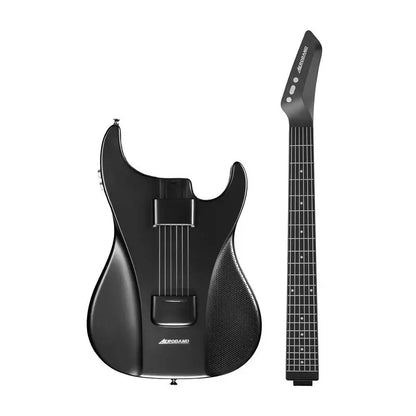 AeroBand Smart & Painless Guitar - Silicone Strings, One-Touch 12-Key Conversion, Bluetooth, 8 Sounds & USB MIDI Function