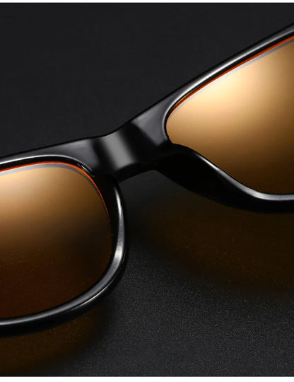 VIVIBEE Blue Light Blocking Glasses – Night Vision Square Computer Eyewear for Men & Women