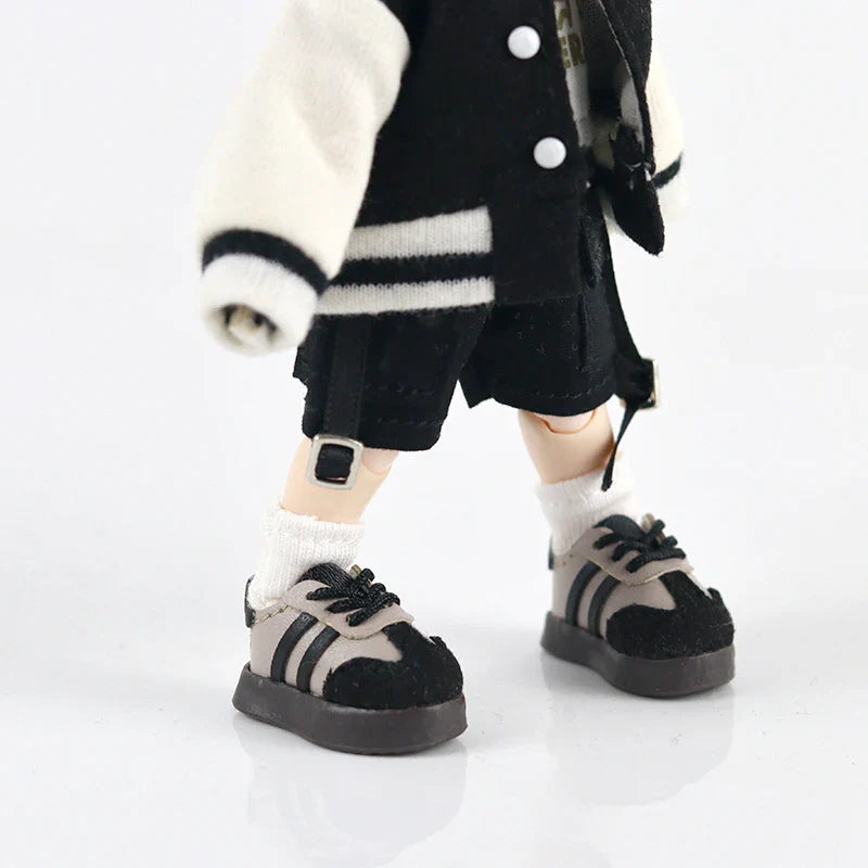 Ob11 Doll Shoes – Fashion Casual Sports Sneakers 1/12 BJD Accessories for Obitsu11, GSC, YMY & Body9 Dolls