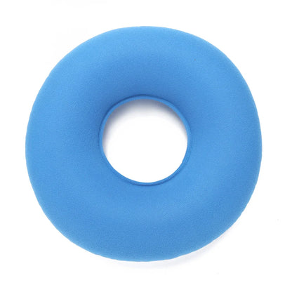 35cm Inflatable Hip Support Cushion – Medical Hemorrhoid Donut Seat Pad with Pump, Anti-Bedsore Round Massage Pillow