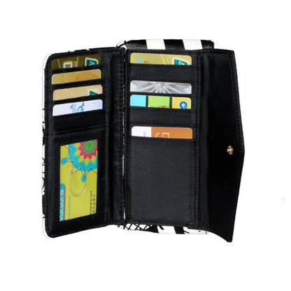 Printed Relief Wallet – Personalized Large Capacity Card Holder, Ideal Christmas Gift