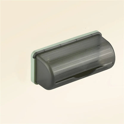 Wall-Mounted Trash Bag Storage Box – Plastic Garbage Bag Dispenser for Kitchen, Bathroom, and Home Organization