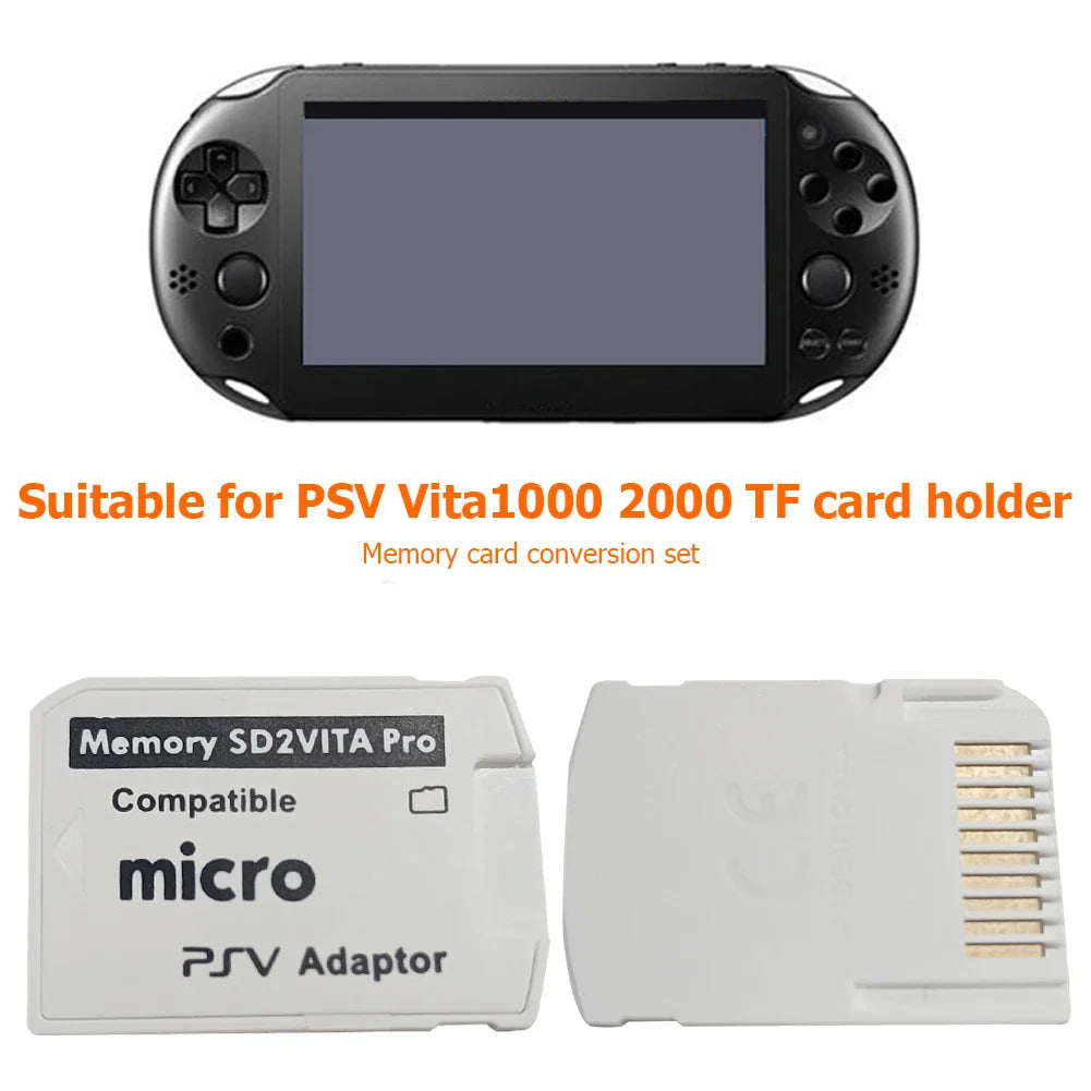SD2VITA 6.0 Memory Card Adapter for PlayStation Vita PSV 1000/2000 (System 3.65)