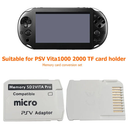 SD2VITA 6.0 Memory Card Adapter for PlayStation Vita PSV 1000/2000 (System 3.65)