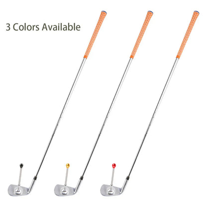 Golf Alignment Stick – Stainless Steel Swing Trainer with Magnetic Suction Cup for Swing Correction & Training Aids