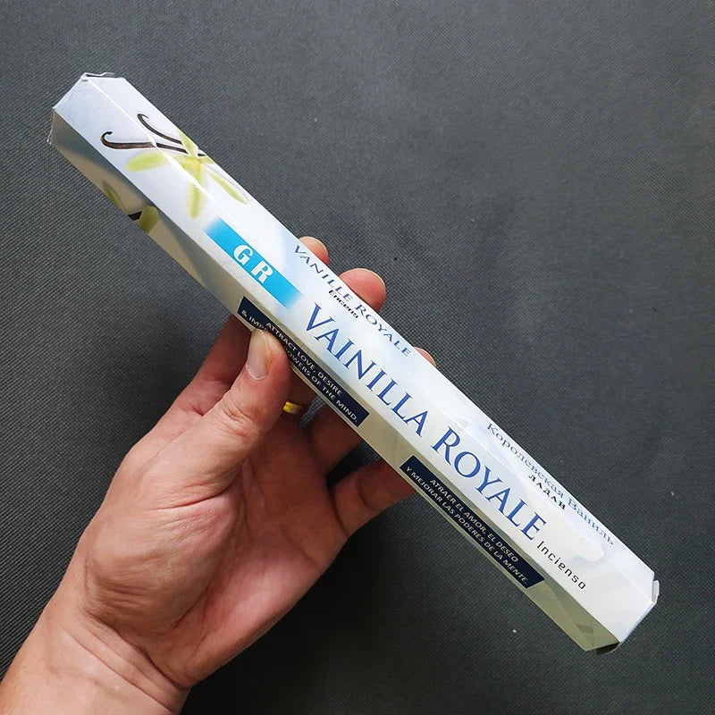 20 Sticks Indian Incense – White Sage, Lavender, Yoga & Sea Breeze Scents for Meditation, Air Purification & Aromatherapy