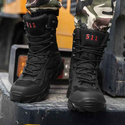 Men's Tactical Boots - Lightweight Autumn Special Forces Field Boots, Non-Slip Outdoor Shoes for Men (Zapatillas Hombre)