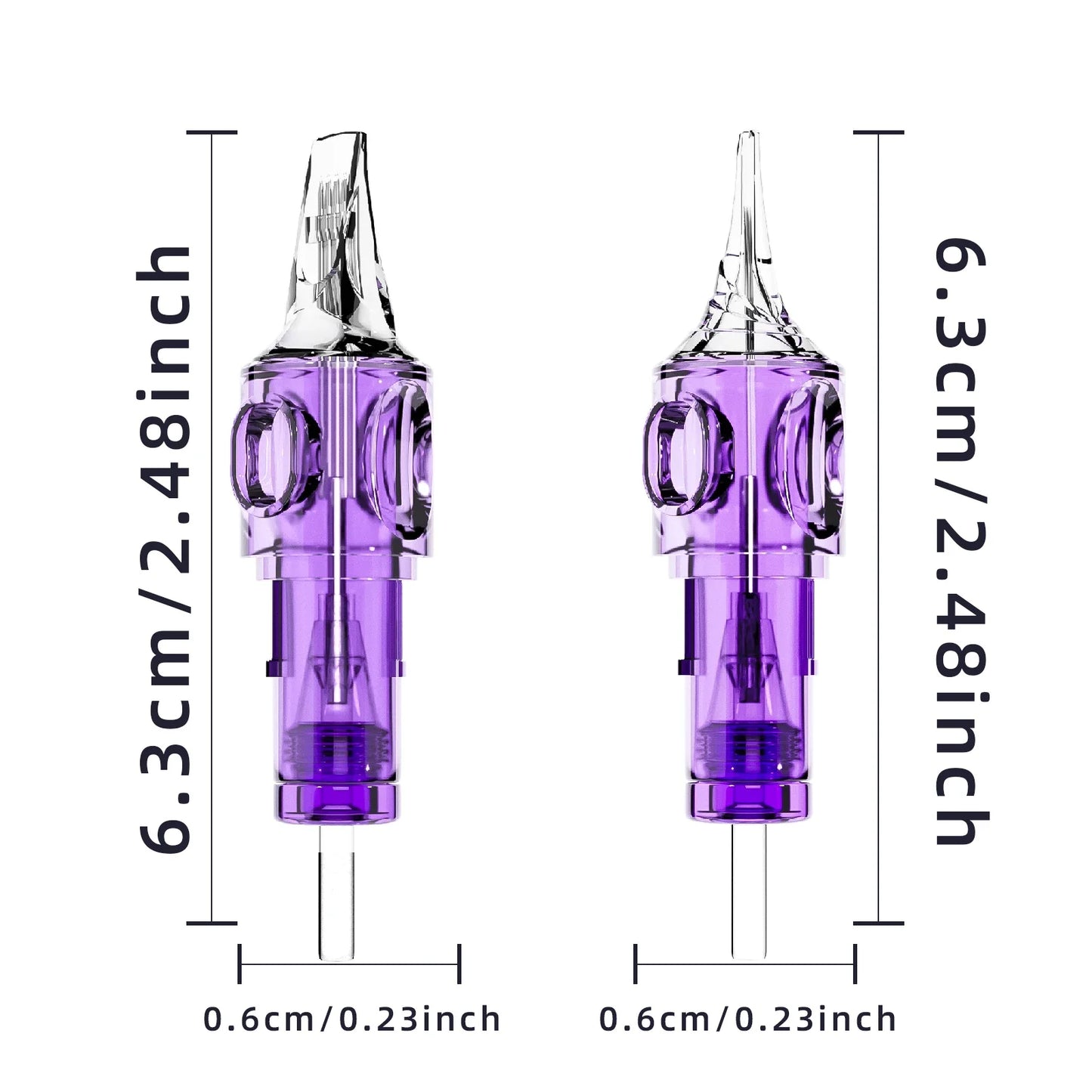 LASTJUDG 20PCS Disposable Tattoo Cartridge Needles – RL RS M1 RM for Permanent Makeup & Tattoo Pen