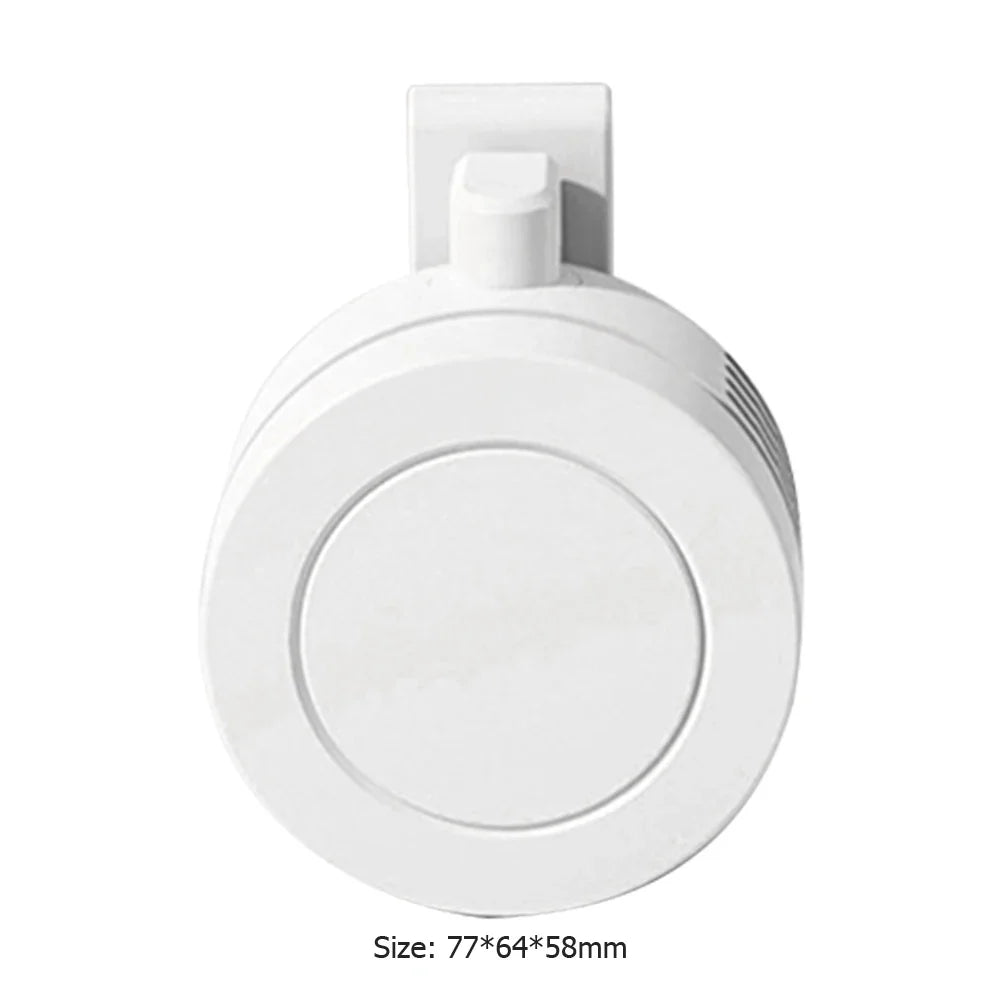 Portable Rechargeable Waist Fan – Wearable Mini Clip Belt Fan with 3 Speeds for Outdoor Work, Travel, Farming & Fishing