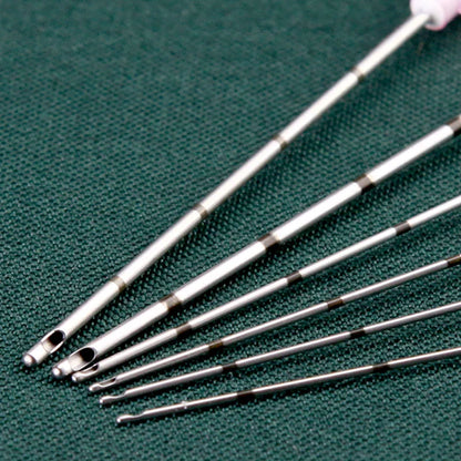 50pcs Disposable Blunt-Tip Cannula Needles — 22G 23G 25G 27G 18G Micro Body Piercing Syringe, 50mm/70mm