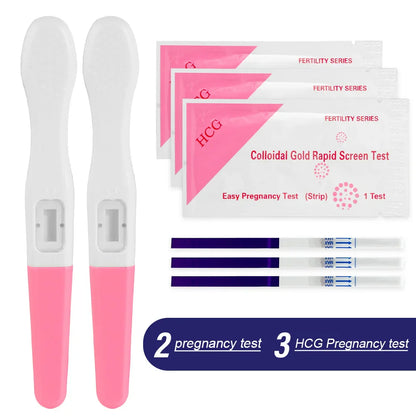 Pregnancy Test Strips – Early Detection HCG Test for Women, Over 99% Accurate, 5 Count