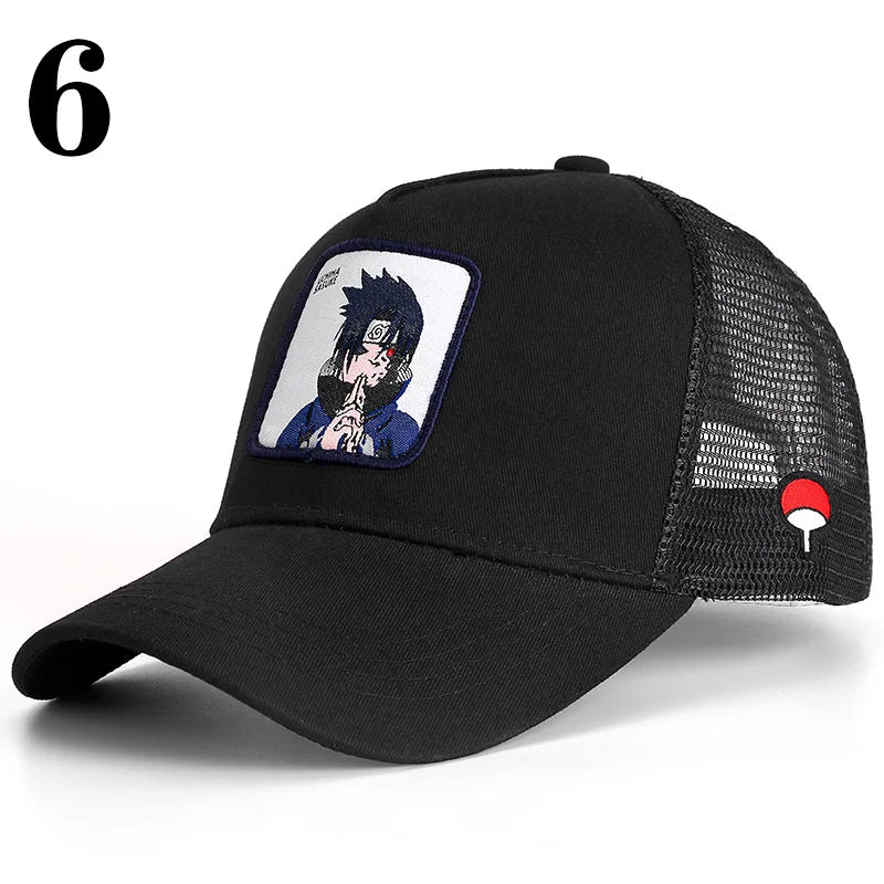 Dragon Ball Anime Baseball Cap - Goku Vegeta Buu Mesh Hip Hop Hat for Summer Casual Wear