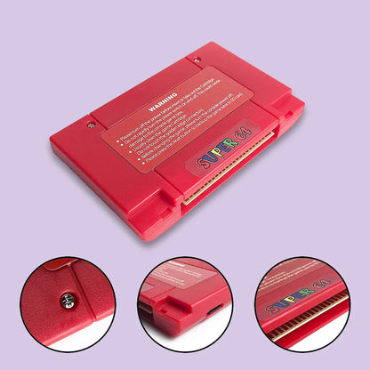 Super 64 Retro Game Cartridge — 340-in-1 N64 Game Card, Region-Free with 16GB Memory for Nintendo 64