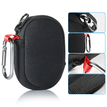 Portable Storage Bag for Apple AirPods Pro 1/2 and HUAWEI Freebuds Pro 2/3 - Travel Carrying Case for TWS Earbuds