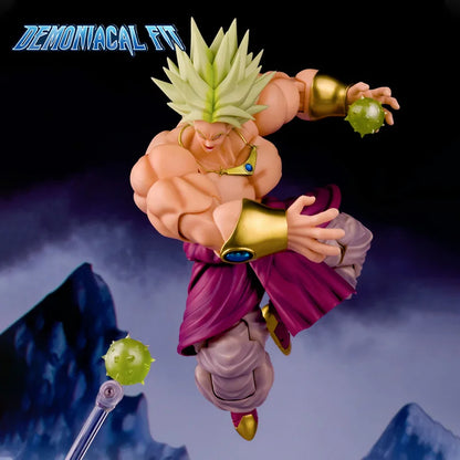 Demoniacal Fit Broly 2.0 Action Figure – Dragon Ball Legendary Berserker SHF Collectible Model Toy