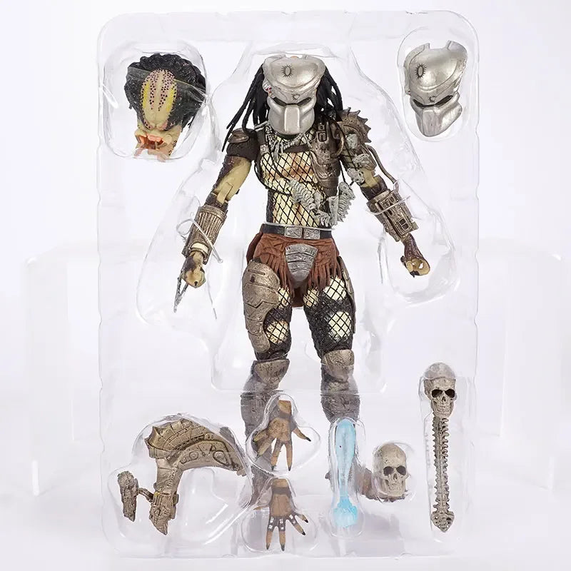 NECA Predator Jungle Hunter vs Alien Eggs Action Figure – 7 Inch Classic Movie PVC Collectible Model Toy