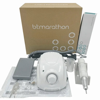 65W Electric Nail Drill BT Marathon Champion-3 – Micromotor Control Box DC30V, 35000RPM, H200 Handle Milling Machine for Manicure