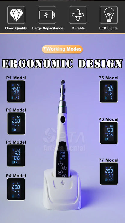 SPTA 16:1 Contra Angle Low Speed Turbine Handpiece – Reciprocating Root Canal File for Endodontic Treatment