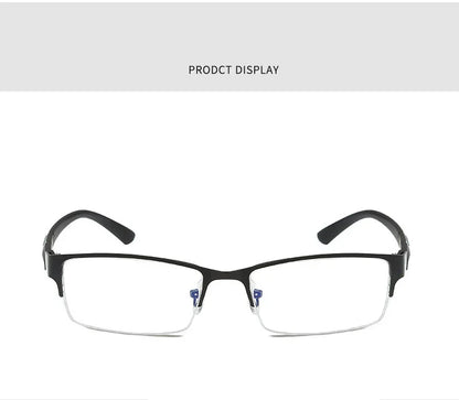 New Half Metal Frame Nearsighted Glasses Unisex Prescription Myopia 0 -0.5 -1 -1.5 -2 -2.5 -3 -4 -5 -6 Unisex óculos de leitura