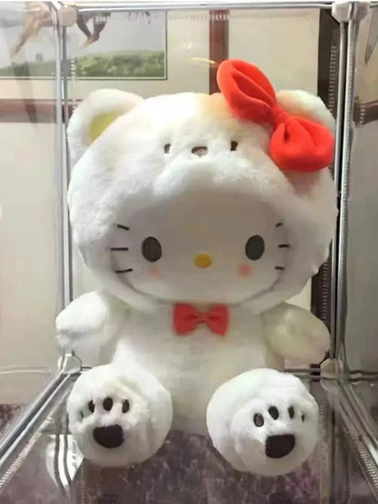 Sanrio Kuromi Plush Toy – 30cm Cinnamoroll & Melody Stuffed Doll, Soft & Comfortable, Valentine's Day & Birthday Gift