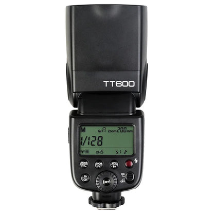 Godox TT600/TT600S 2.4G Wireless GN60 Camera Flash – Master/Slave Speedlite for Canon, Nikon, Sony, Pentax, Olympus, Fujifilm