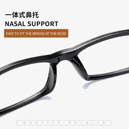 New Resin Wood Grain Reading Glasses – Presbyopic Eyewear for Men & Women, Stylish Gafas De Lectura Mujer