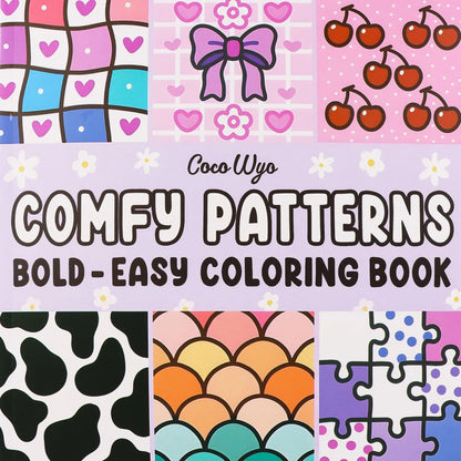 Into the Garden Coloring Book for Adults & Teens - Bold & Simple Designs with Plants, Flowers & Cute Animals