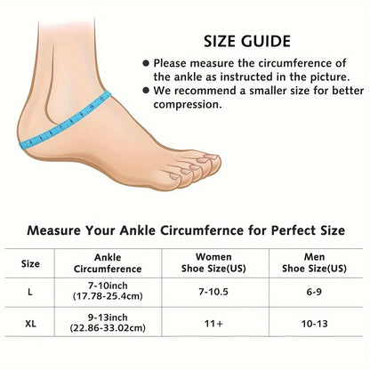Stretchable Ankle Ice Pack Wrap — Cold Compression Therapy for Plantar Fasciitis & Sprained Ankles