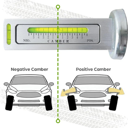 Automobile Magnetic Wheel Alignment Camber Gauge Tool – Adjustable 4-Wheel Positioning Level Instrument