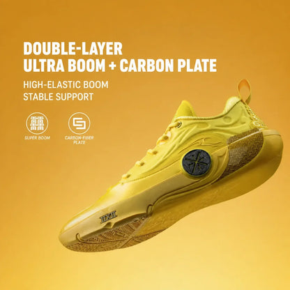 Li-Ning WAY OF WADE 12 Men's Basketball Shoes - SUPER BOOM Cushion Carbon-Fiber Plate Competition Sneakers