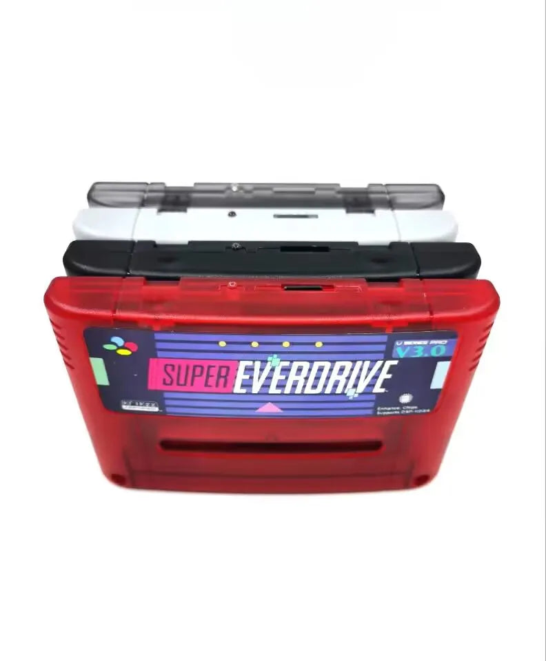 DIY SNES 3000-in-1 Game Cartridge – DSP Rev 3.0 for Everdrive SNES JP/EU/US NTSC, 16-Bit Console