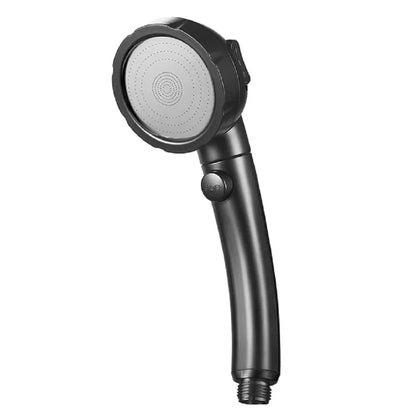 360° Rotating Handheld Shower Head – 3 Spray Modes with ON/OFF Pause Switch & Adjustable Water-Saving Design