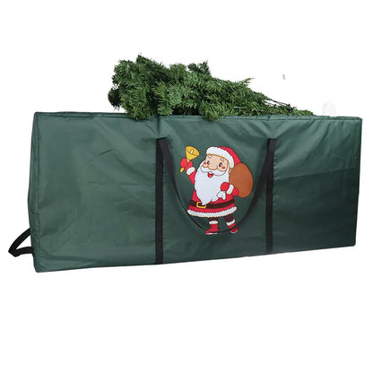 Christmas Tree Storage Bag – Heavy Duty Oxford Fabric Waterproof Dustproof Zippered Container