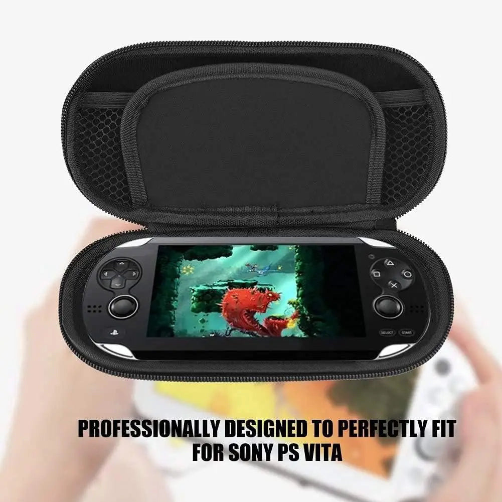 EVA Hard Carrying Case for PS Vita 1000/2000 Slim – Anti-Shock Handbag for SF2000 Handheld Game Console