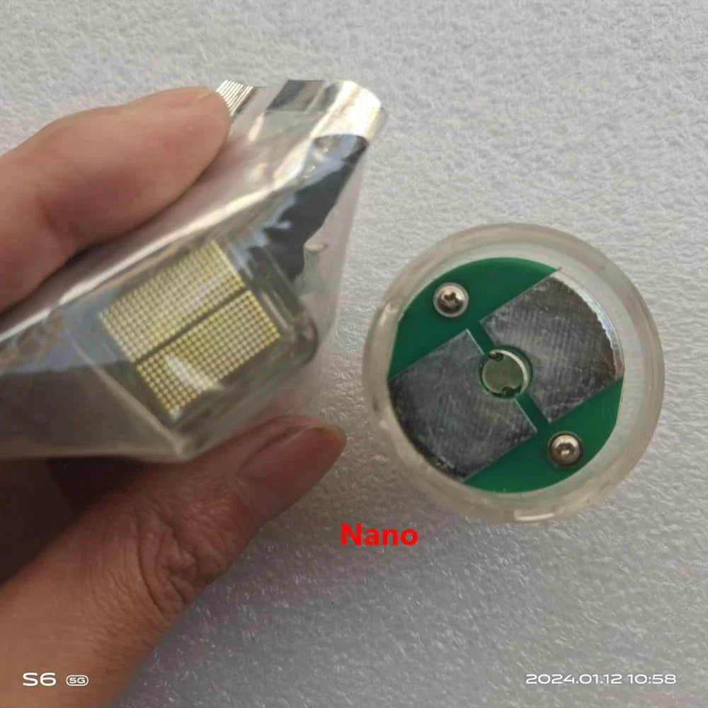 Disposable Fractional RF Cartridge – Gold Plated 10/25/64 Pins Nano Accessory for Anti-Stretch Marks Massage Treatment