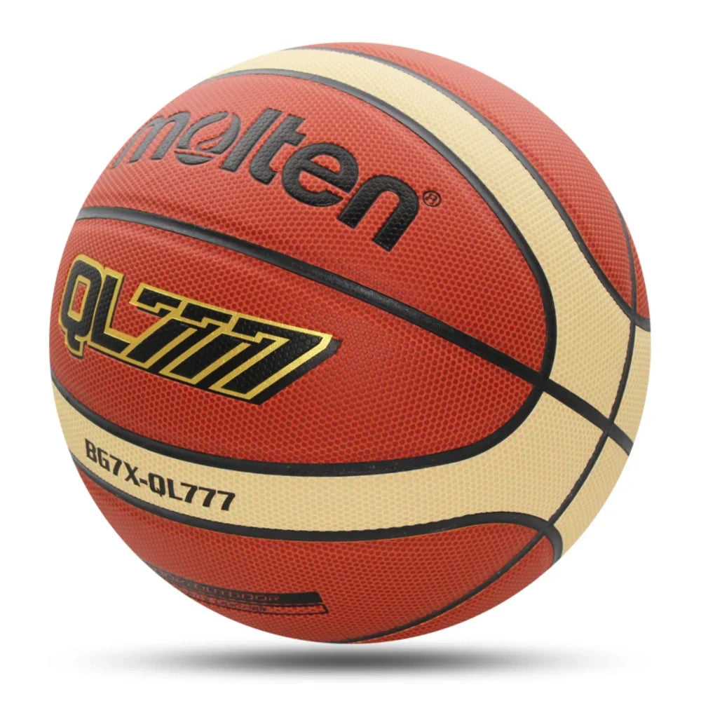 2025 Molten Basketball — Official Size 5/6/7 PU Indoor & Outdoor Ball for Men, Training, Match & Team Games