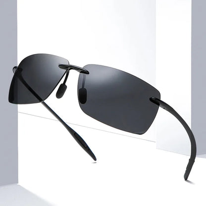 Ultralight TR90 Frameless Sunglasses — Unisex Driving & Outdoor Sports Shades